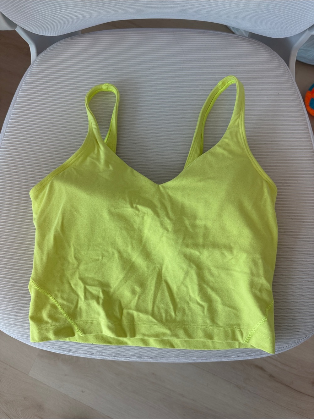 Lululemon Align Tank Women's neon yellow